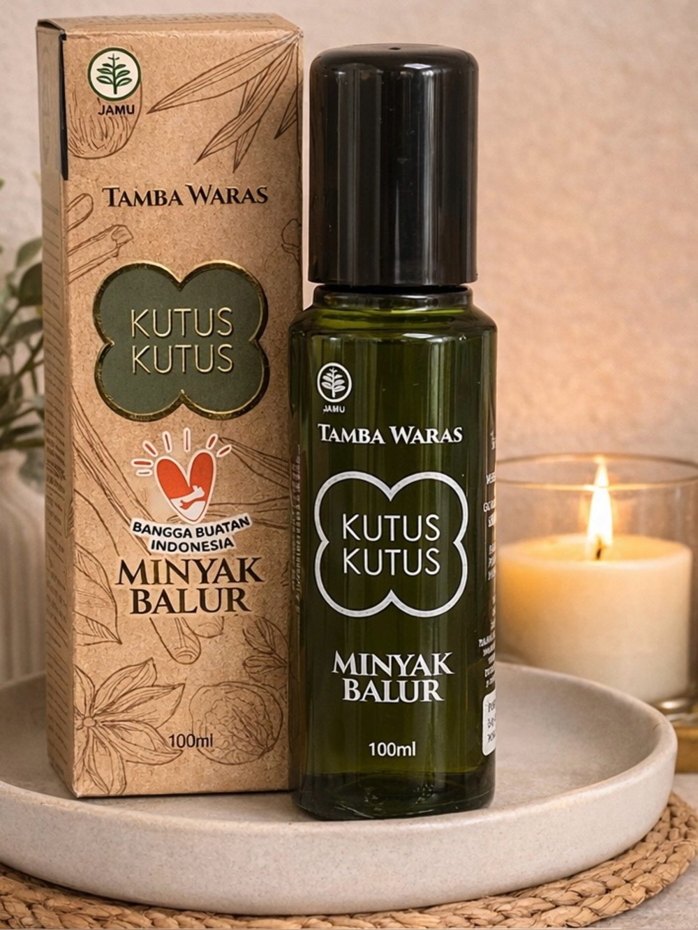 KUTUS KUTUS Bali Herbal Oil 100ml Traditional Indonesian Botanical Body Oil Jamu
